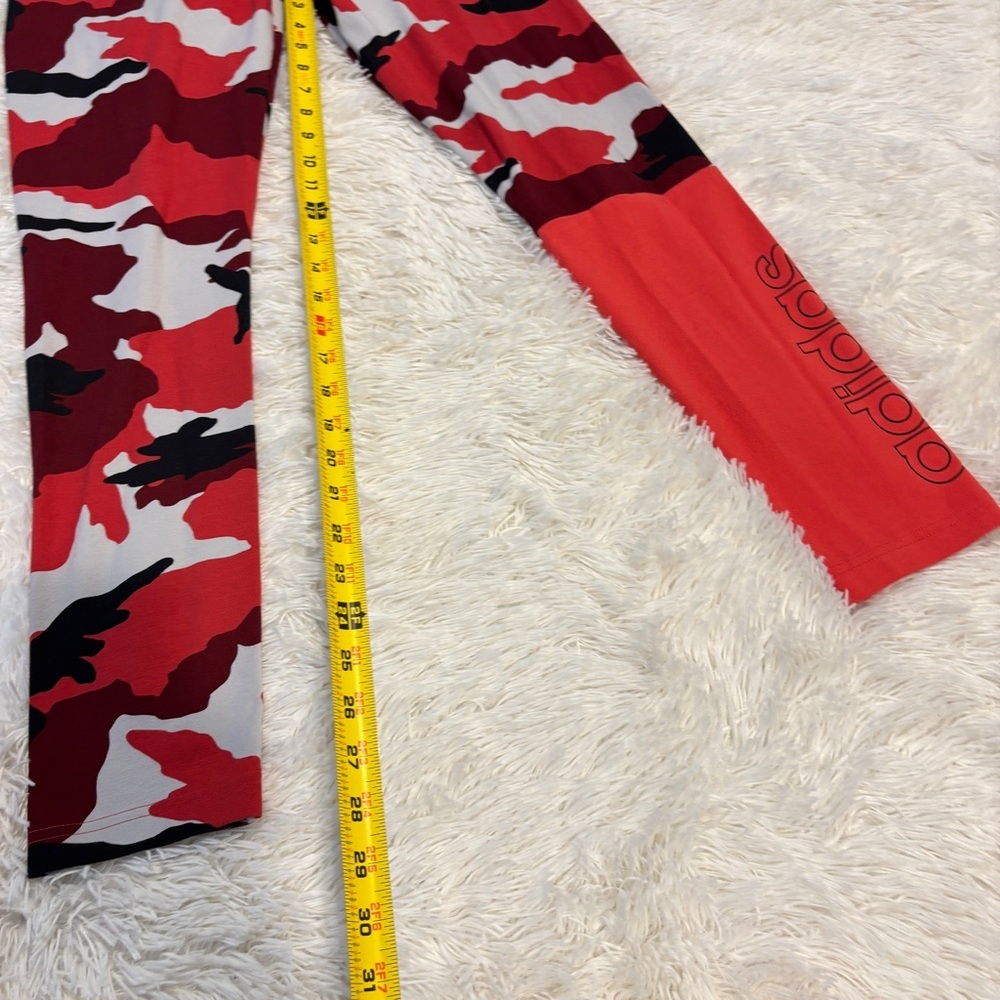 adidas Women's climalite Fast and Confident Printed Tights size medium - Picture 11 of 14